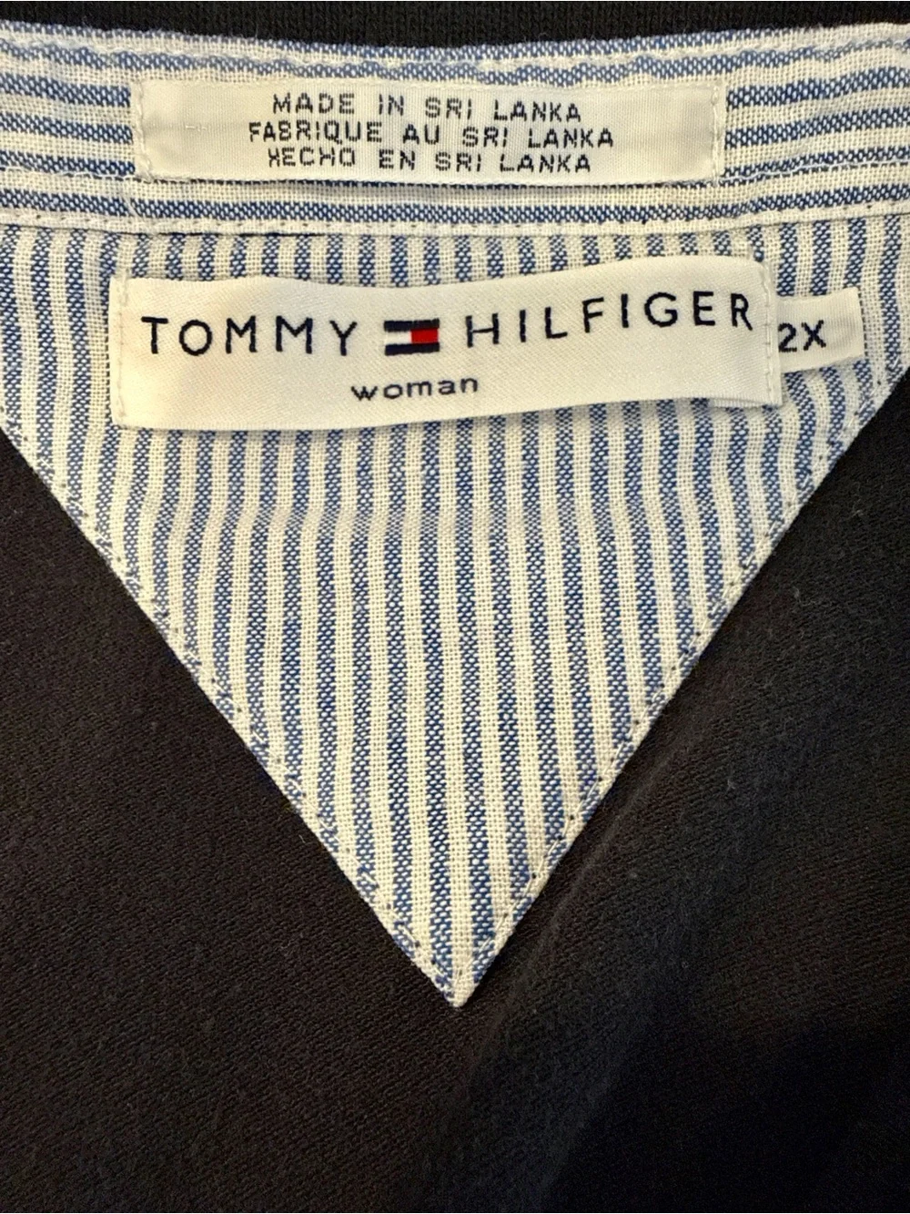 Tommy Hilfiger - Polo Dress - 2X - Navy Blue